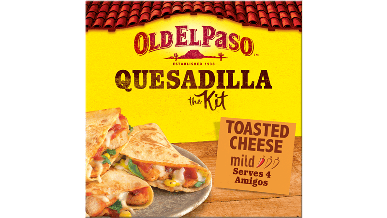 Toasted Cheese Mild Quesadilla The Kit  